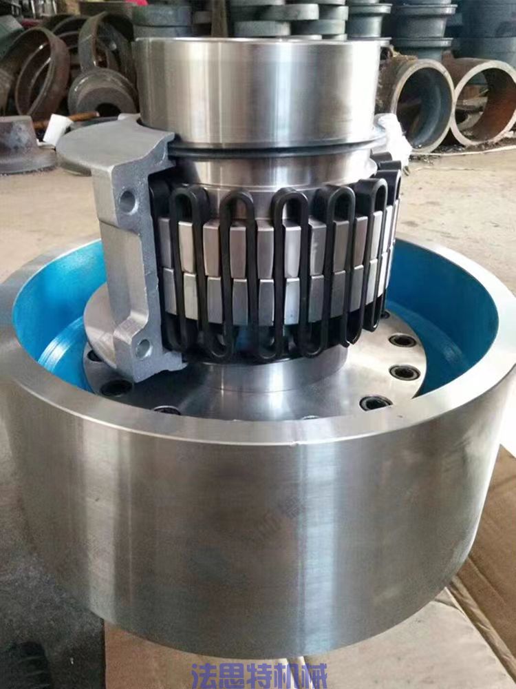 T61带制动轮鼓蛇形弹簧联轴器